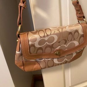 Coach logo purse